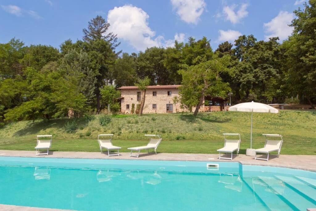 Villa Liz Tuscany, Private Pool, Hot Tub, Property Fenced, Pets Allowed 포피 외부 사진